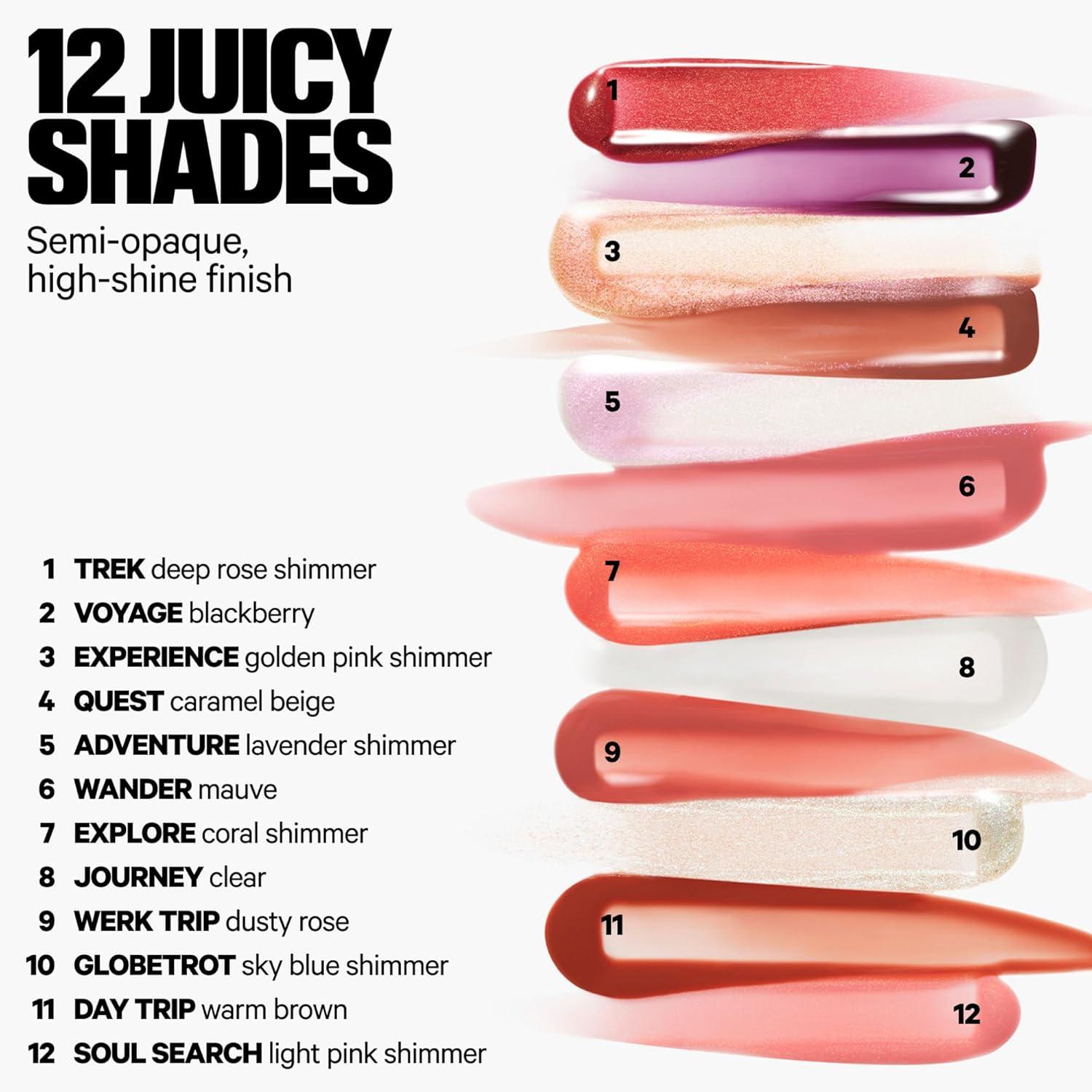 imageMilk Makeup Odyssey Lip Oil Gloss  For Fuller and Glossy Lips  Long Lasting Moisture  SemiSheer Color  Vegan Cruelty FreeExplore  Coral Shimmer