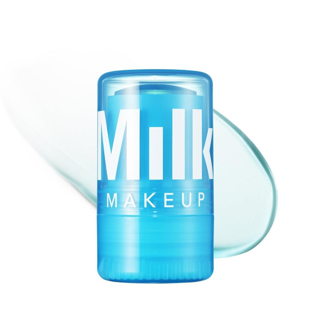 imageMilk Makeup Cooling Water Under Eye Gel Stick  Helps Reduce the Look of Puffy Eyes  Hydrates Skin with Caffeine  Seawater  Clean Vegan Travel Size FormulaCooling Water Ice Skincare Stick
