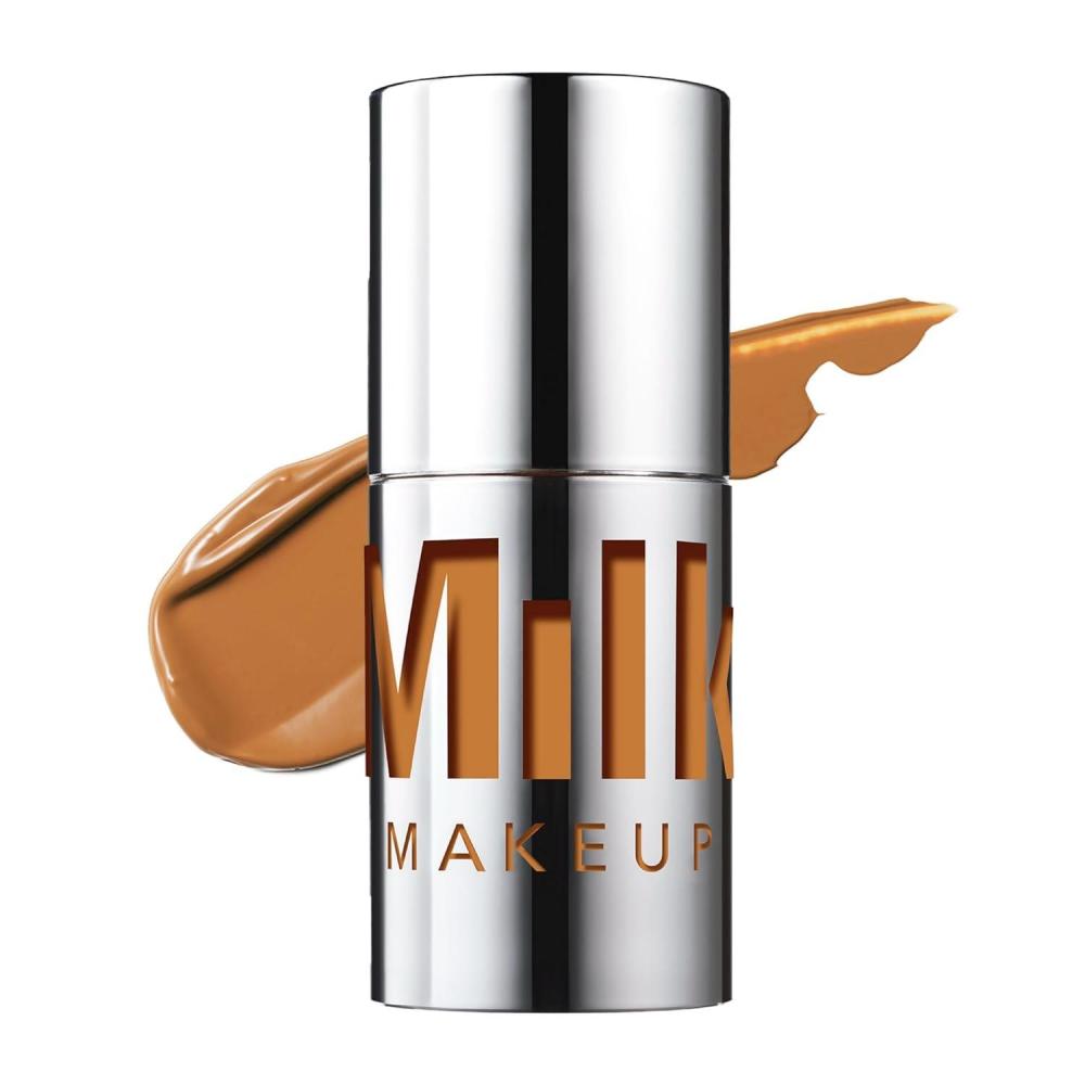 imageMilk Makeup Future Fluid All Over Cream Concealer  MediumtoFull Coverage  Up to 12Hour Wear  CreaseProof Finish  Vegan Cruelty Free21W  Deep Tan with Warm Undertones