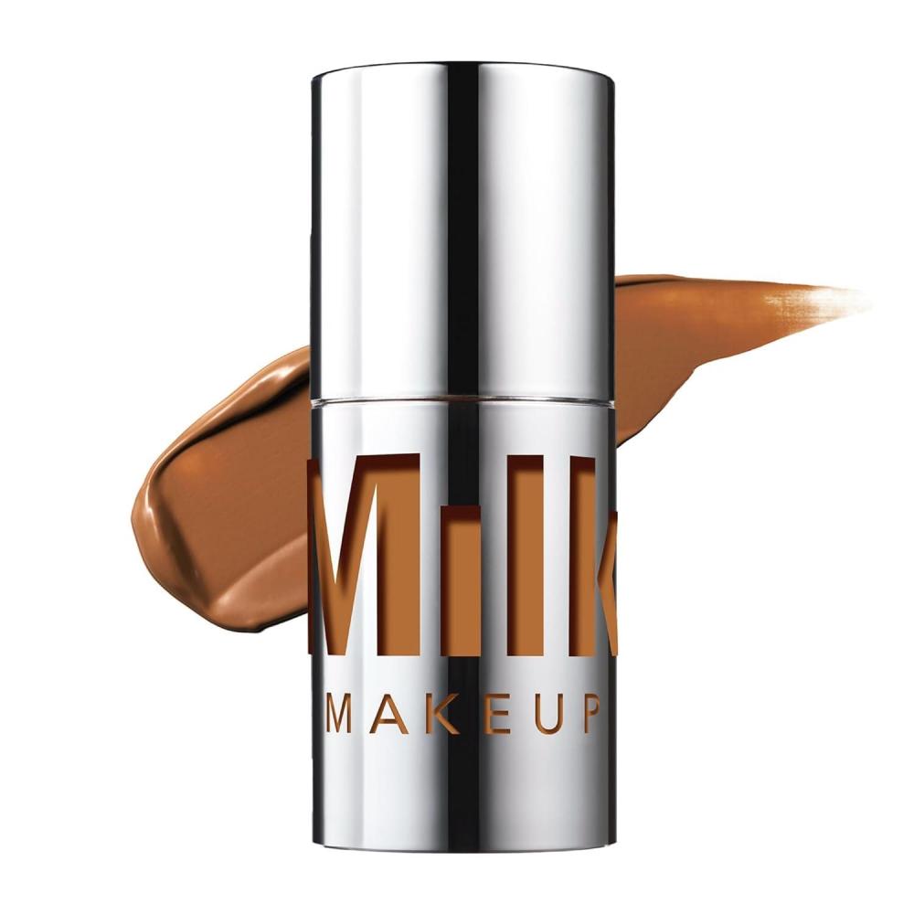 imageMilk Makeup Future Fluid All Over Cream Concealer  MediumtoFull Coverage  Up to 12Hour Wear  CreaseProof Finish  Vegan Cruelty Free23W  Deep with Warm Undertones
