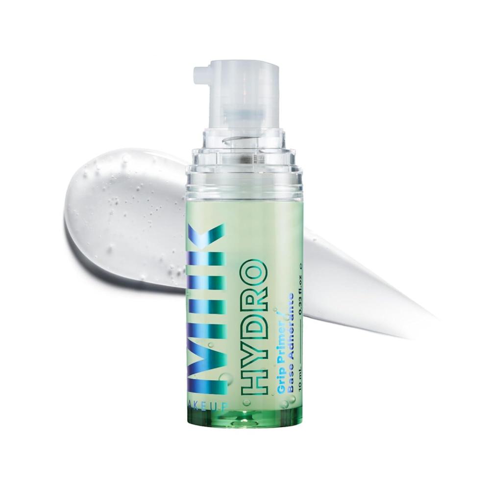 imageMilk Makeup Hydro Grip Primer with Hyaluronic Acid  Niacinamide  Hydrating Face Primer Grips Makeup for Up to 12 Hours  SiliconeFree Lightweight Gel with Dewy FinishMini Size