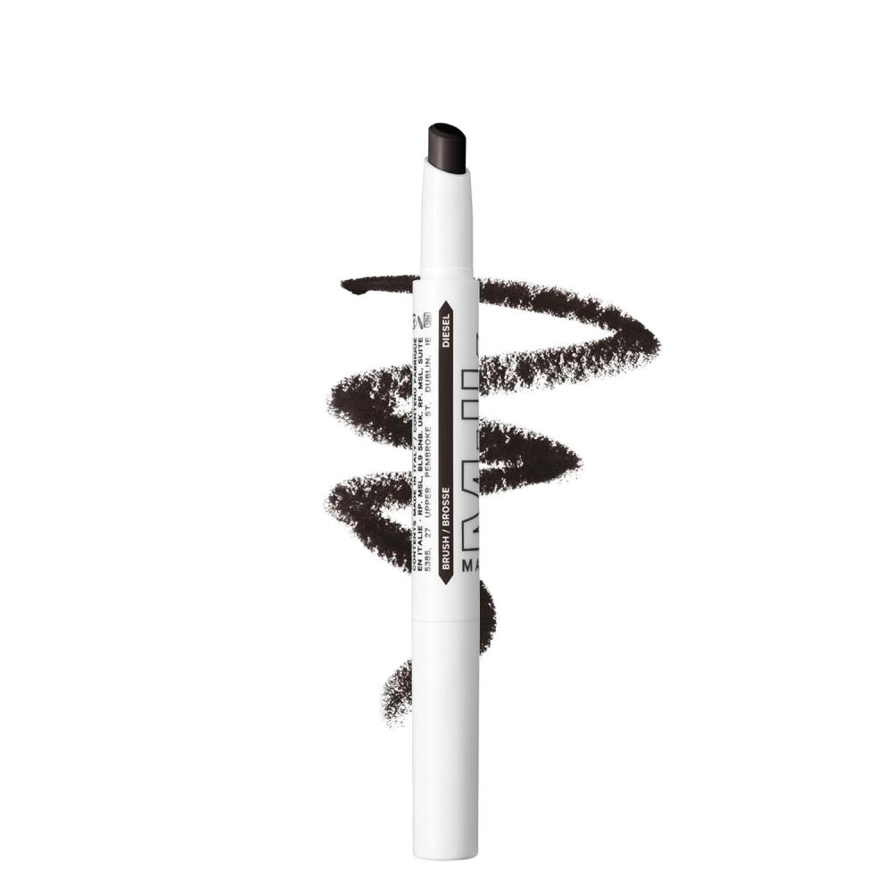 imageMilk Makeup KUSH Brow Shadow Stick  Fills Shapes  Defines for Softer FullerLooking Brows for Up to 12 Hours  Waterproof Buildable CreamtoPowder FormulaDiesel  Brown Black