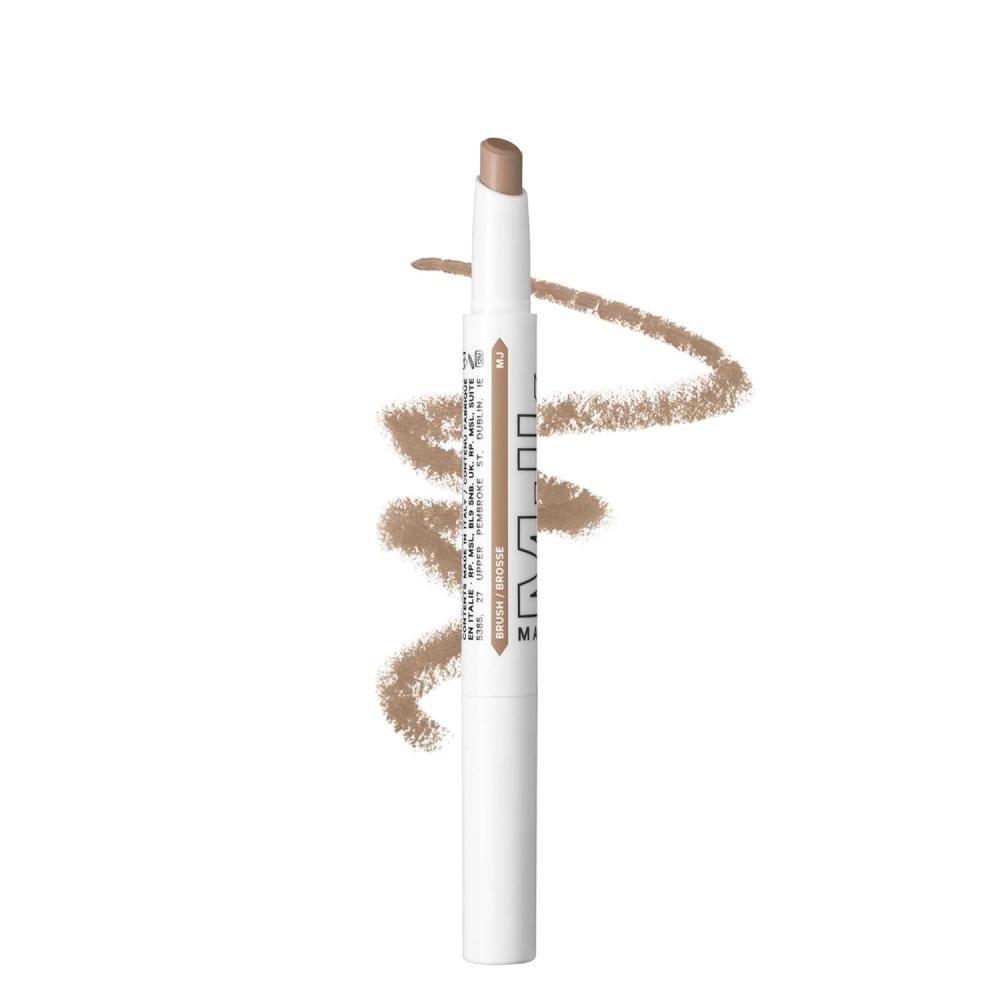 imageMilk Makeup KUSH Brow Shadow Stick  Fills Shapes  Defines for Softer FullerLooking Brows for Up to 12 Hours  Waterproof Buildable CreamtoPowder FormulaMJ  Taupe