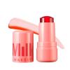 Milk Makeup Cooling Water Jelly Tint – Sheer Lip + Cheek Stain with Vegan Collagen, Seawater + Aloe – Hydrating, Long-Lasting, Buildable Lip Tint + Blush(Spritz – Coral)