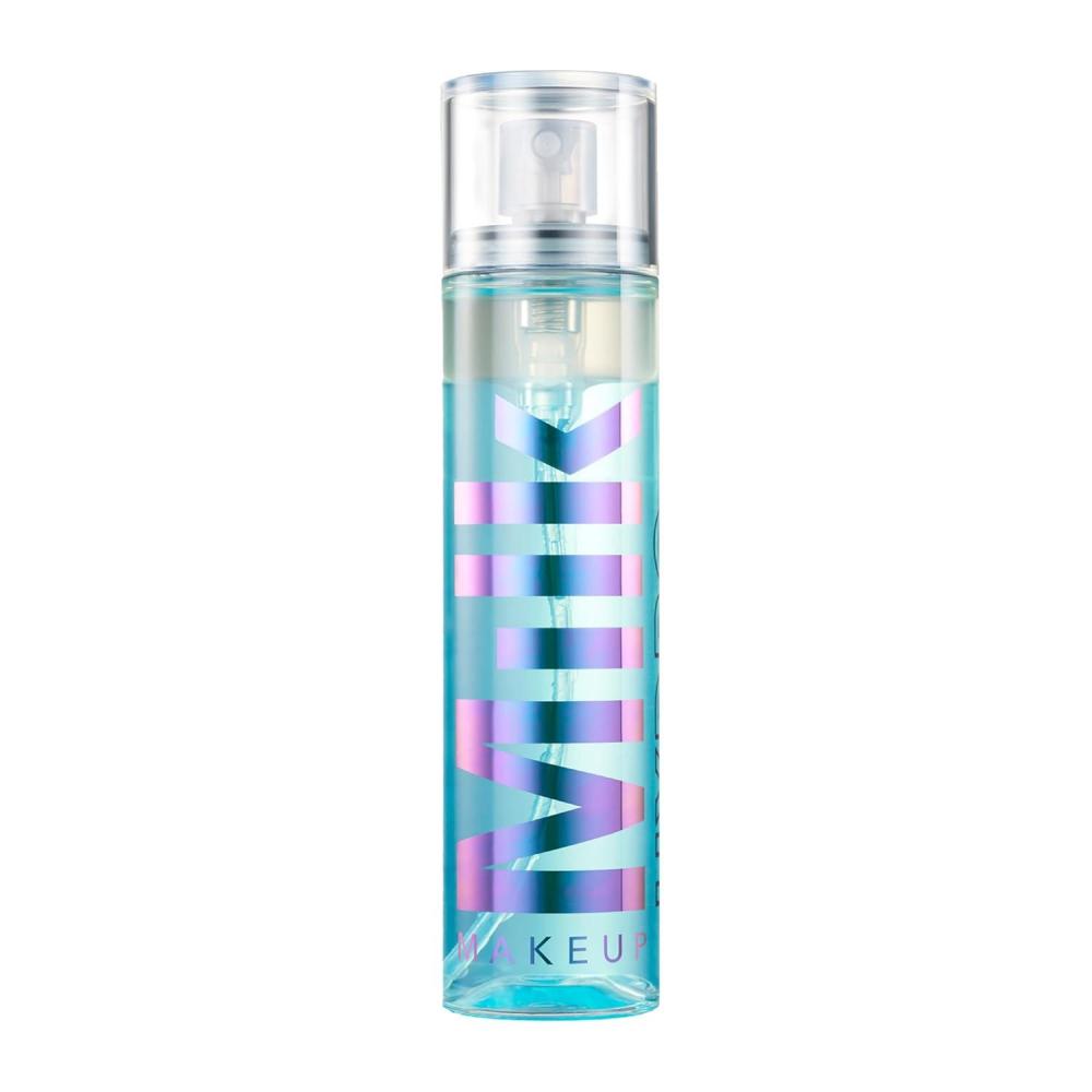 imageMilk Makeup Hydro Grip Set  Refresh Spray with Hyaluronic Acid  Sets Makeup  Hydrates Skin for Up to 12 Hours  LongLasting AlcoholFree Facial Mist for Dewy Radiant Skin338 Fl Oz Pack of 1