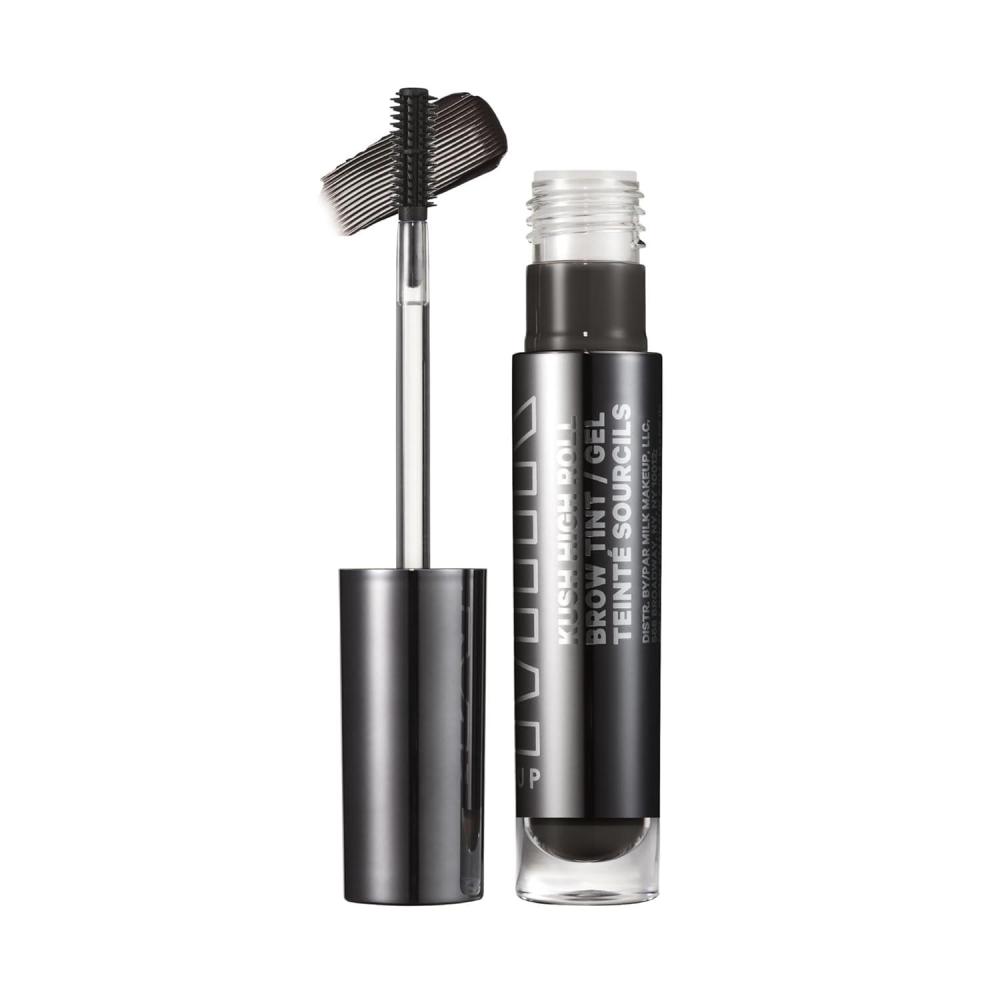 imageMilk Makeup KUSH High Roll Defining  Volumizing Brow Tint  Tubing Brow Gel Shapes Volumizes  Sets Eyebrows Up to 24 Hours  Water Resistant SmudgeProof CleanDiesel  Brown Black
