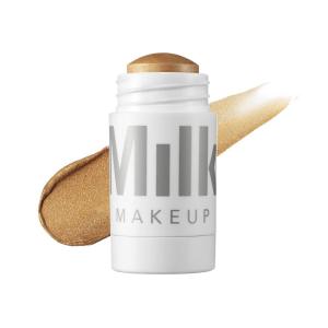 Milk Makeup Highlighter – Cream Highlighter Stick for Face + Body with Radiant, Shimmery Glow – Buildable, Blendable, Vegan Formula for All Skin Types(Strobe – Gold)