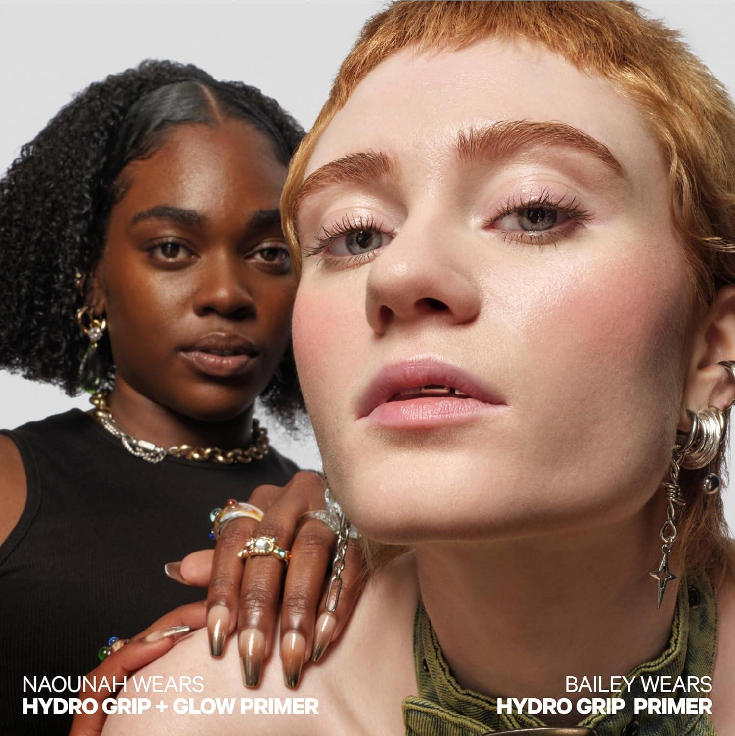 imageMilk Makeup Hydro Grip Primer with Hyaluronic Acid Niacinamide Hydrating Face Primer Grips Makeup for Up to 12 Hours SiliconeFree Lightweight Gel with Dewy FinishMini Gift Set Duo