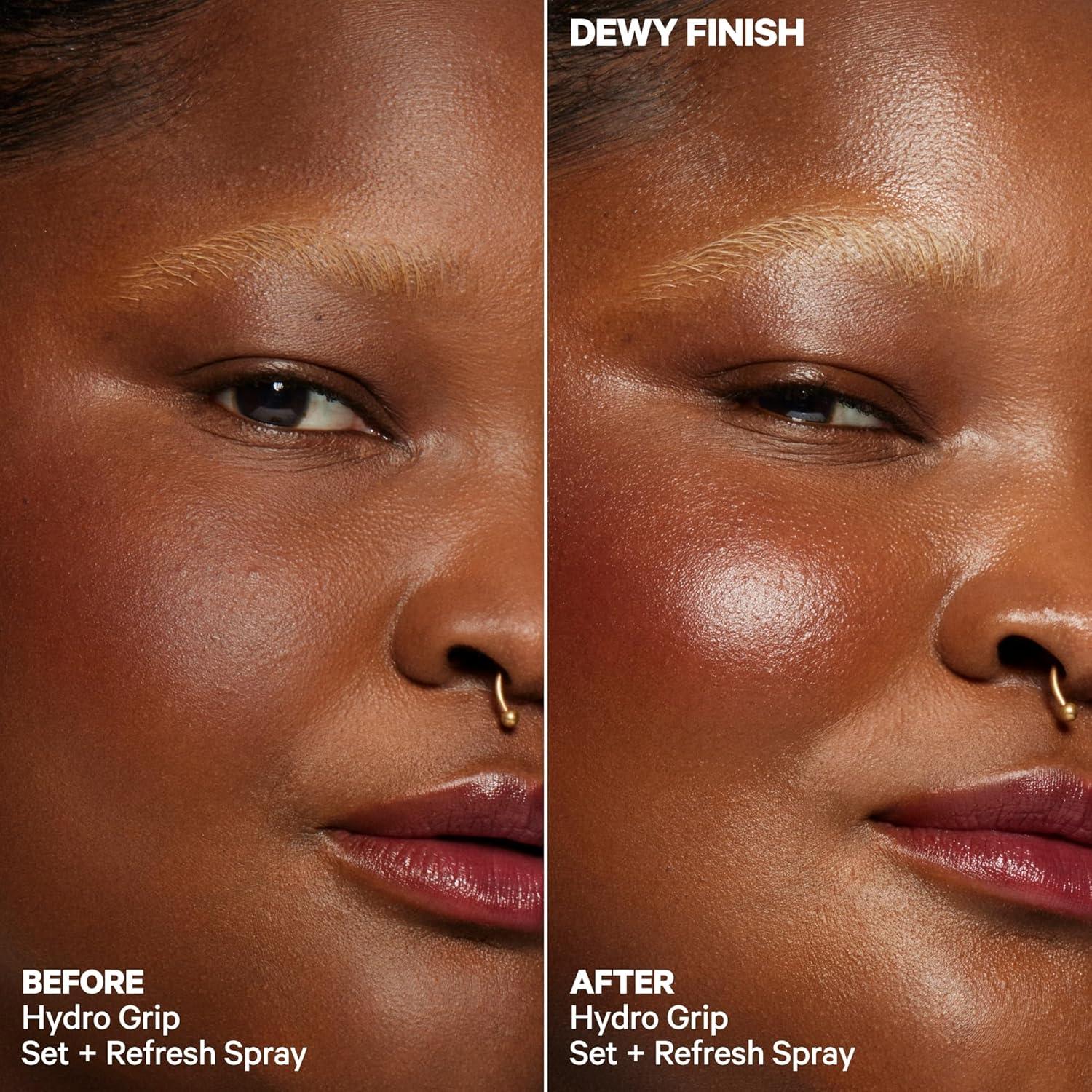 imageMilk Makeup Hydro Grip Set Refresh Spray with Regular ampamp Mini Sets Makeup Hydrates Skin for Up to 12 Hours LongLasting AlcoholFree Facial Mist for Dewy Radiant Skin