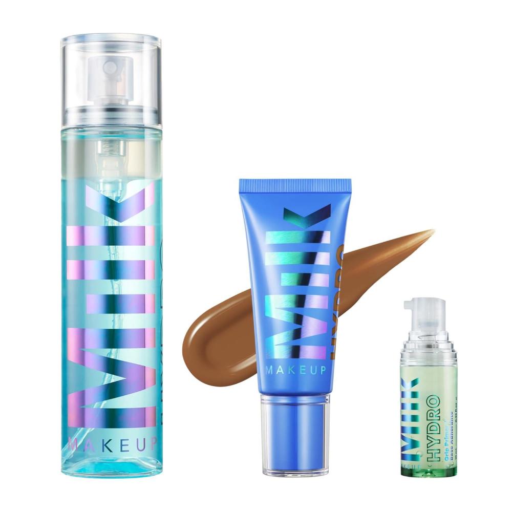 imageMilk Makeup Hydro Grip Bundle with Primer Set Spray ampamp Skin Tint 11 Hydrates Face ampamp Sets Makeup for Up to 12 Hours Lightweight ampamp LongLasting with Hyaluronic Acid