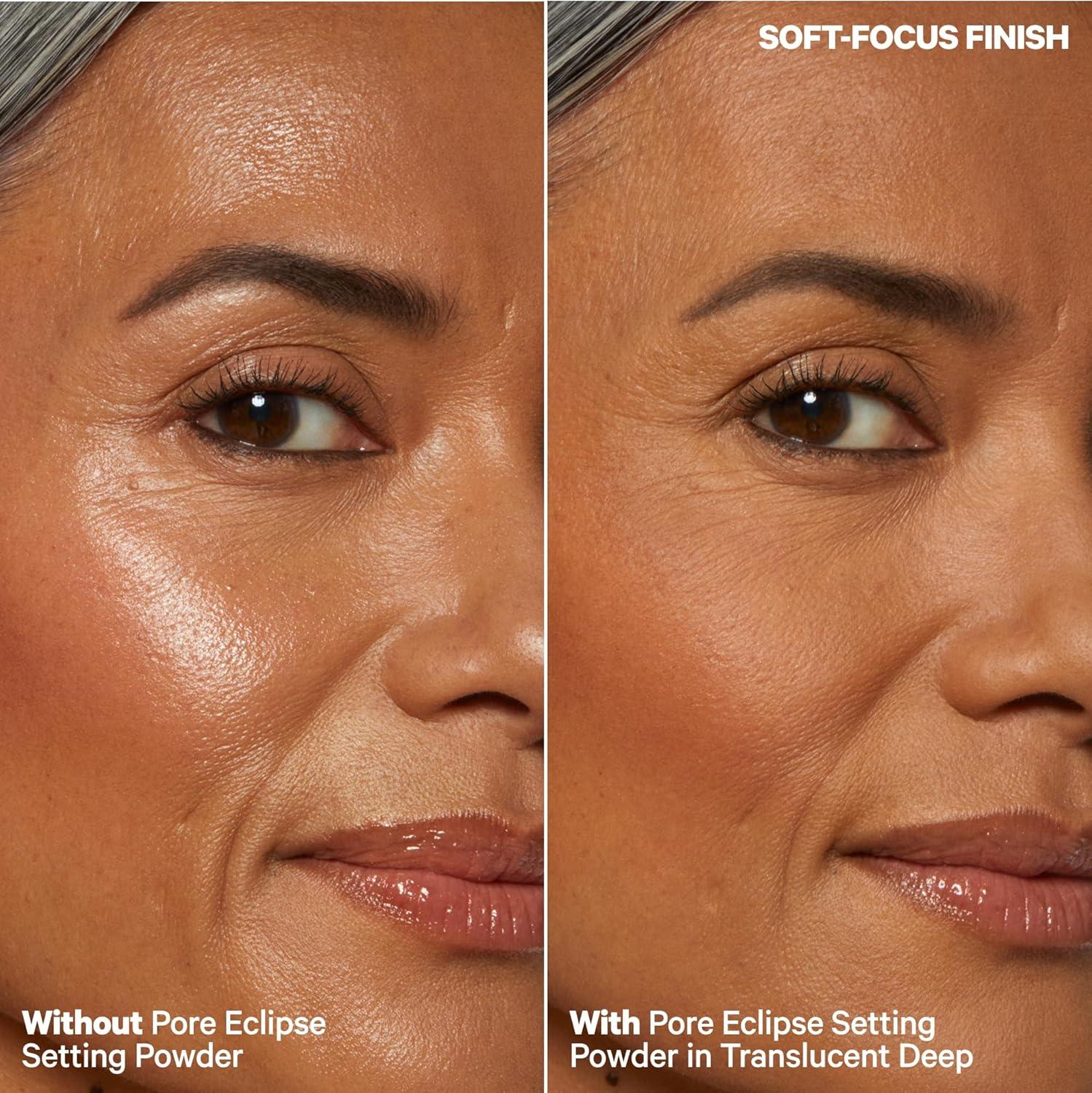 imageMilk Makeup Pore Eclipse Matte Translucent Setting Powder Controls Shine Blurs Pores Sets Makeup Up to 16 Hours Weightless TalcFree Formula with a Matte FinishTranslucent Deep