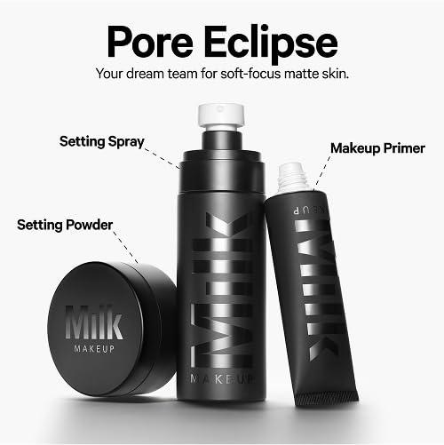 imageMilk Makeup Pore Eclipse Matte Translucent Setting Powder Controls Shine Blurs Pores Sets Makeup Up to 16 Hours Weightless TalcFree Formula with a Matte FinishTranslucent Very Deep