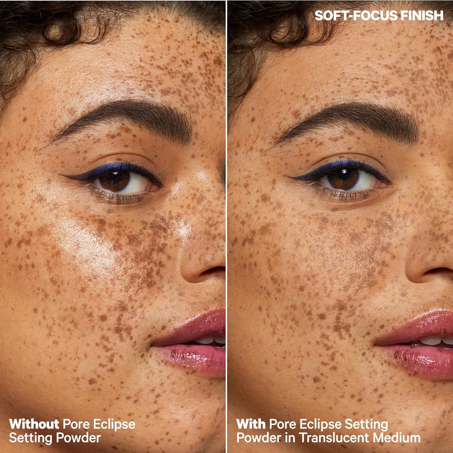 imageMilk Makeup Pore Eclipse Matte Translucent Setting Powder Controls Shine Blurs Pores Sets Makeup Up to 16 Hours Weightless TalcFree Formula with a Matte FinishTranslucent Medium