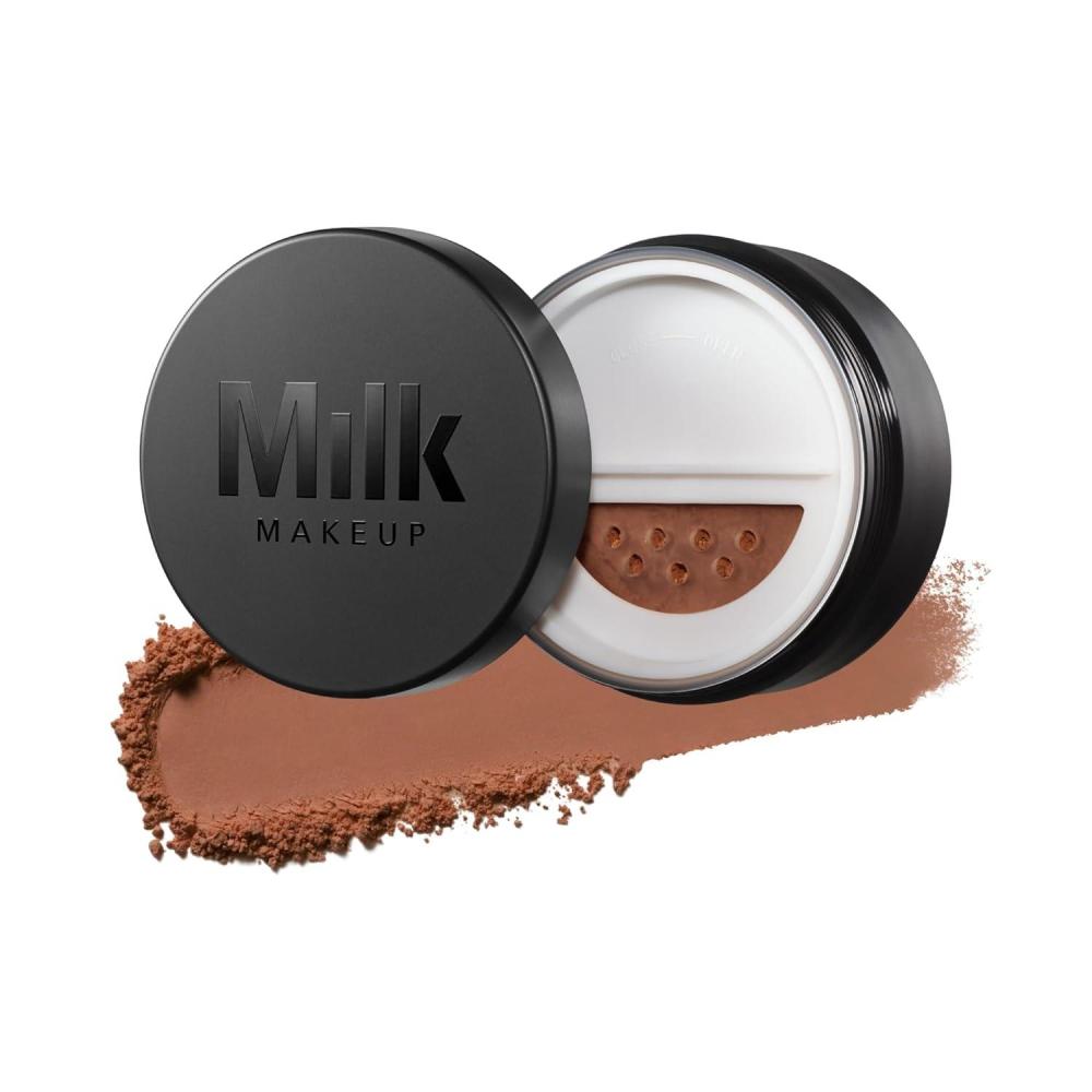 imageMilk Makeup Pore Eclipse Matte Translucent Setting Powder Controls Shine Blurs Pores Sets Makeup Up to 16 Hours Weightless TalcFree Formula with a Matte FinishTranslucent Very Deep