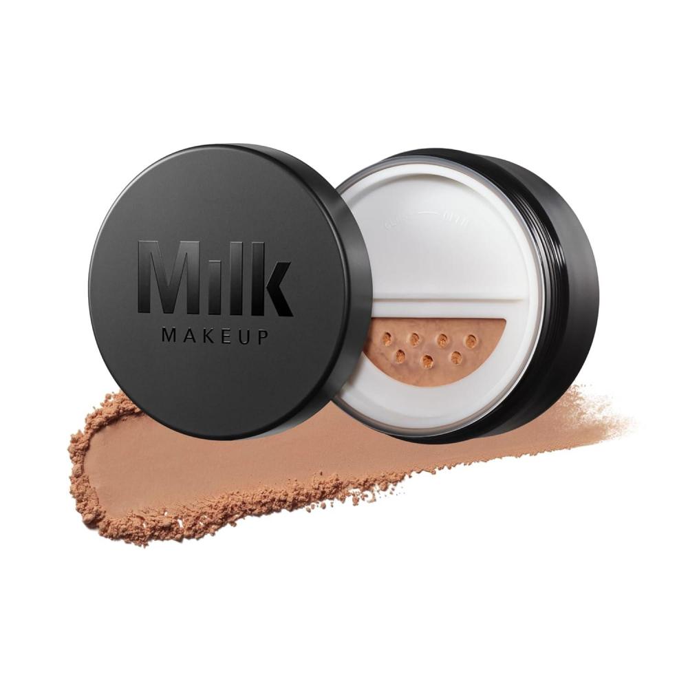 imageMilk Makeup Pore Eclipse Matte Translucent Setting Powder Controls Shine Blurs Pores Sets Makeup Up to 16 Hours Weightless TalcFree Formula with a Matte FinishTranslucent Deep