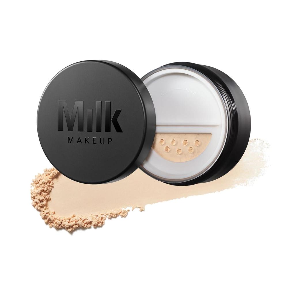 imageMilk Makeup Pore Eclipse Matte Translucent Setting Powder Controls Shine Blurs Pores Sets Makeup Up to 16 Hours Weightless TalcFree Formula with a Matte FinishTranslucent Light