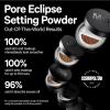 Milk Makeup Pore Eclipse Matte Translucent Setting Powder – Controls Shine, Blurs Pores + Sets Makeup Up to 16 Hours – Weightless, Talc-Free Formula with a Matte Finish(Translucent Medium)