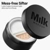 Milk Makeup Pore Eclipse Matte Translucent Setting Powder – Controls Shine, Blurs Pores + Sets Makeup Up to 16 Hours – Weightless, Talc-Free Formula with a Matte Finish(Translucent Medium)