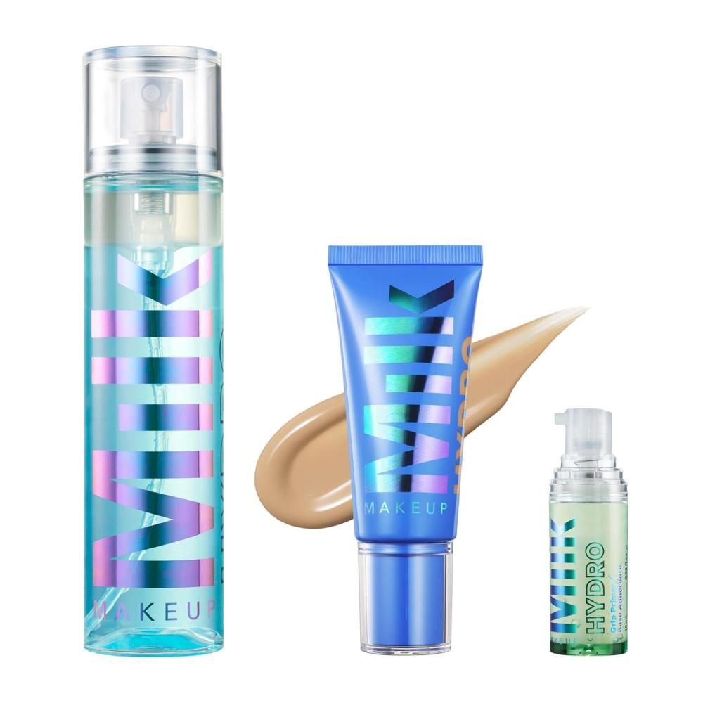 image:imageMilk Makeup Hydro Grip Bundle with Primer Set Spray amp Skin Tint 5  Hydrates Face amp Sets Makeup for Up to 12 Hours  Lightweight amp LongLasting with Hyaluronic Acid