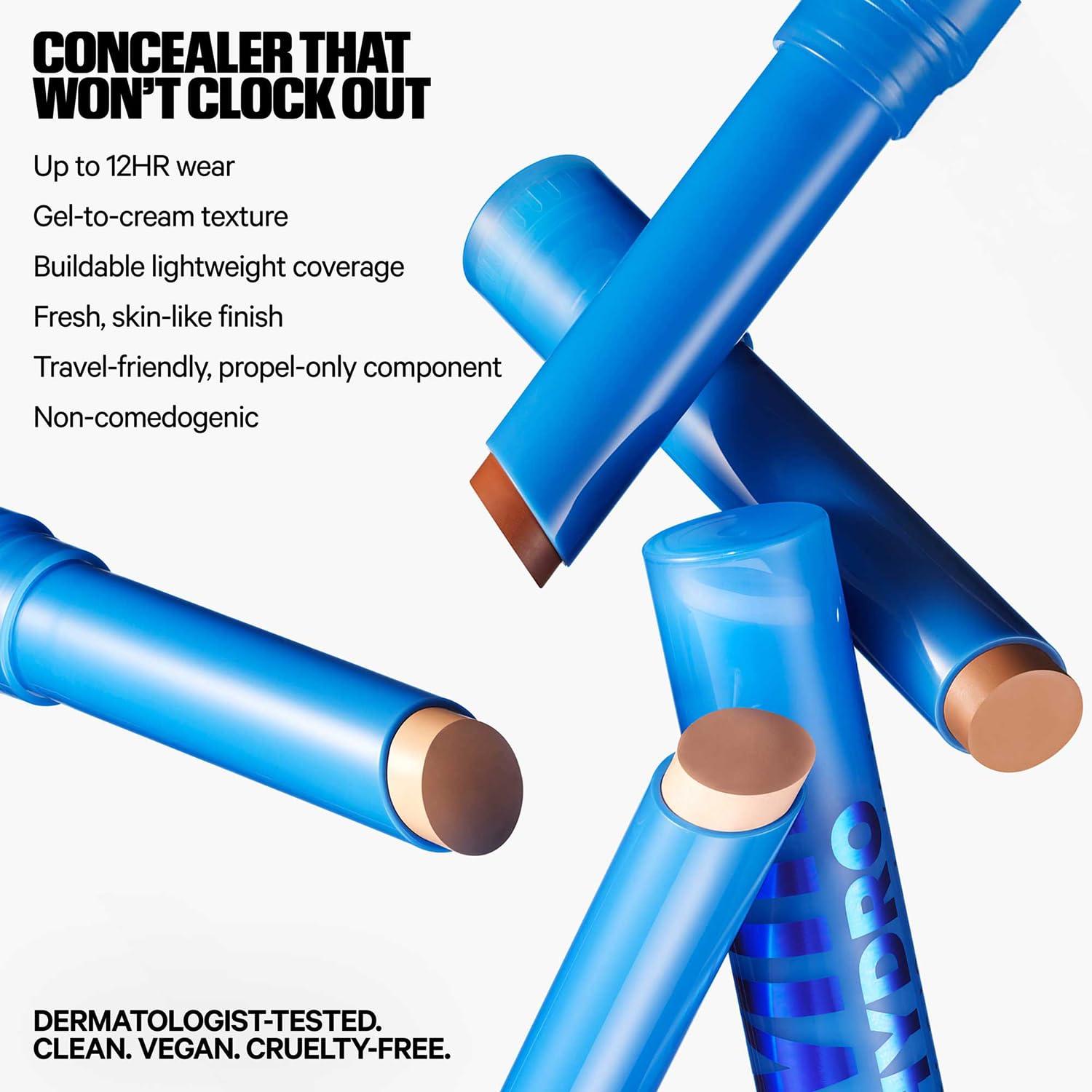 image:imageMilk Makeup Hydro Grip Gel Concealer with Hyaluronic Acid 12HR Hydrating Concealer Complexion Stick for Buildable Coverage of Under Eyes Dark Circles Redness Creamy Formula wDewy Finish12 Deep neutral to warm