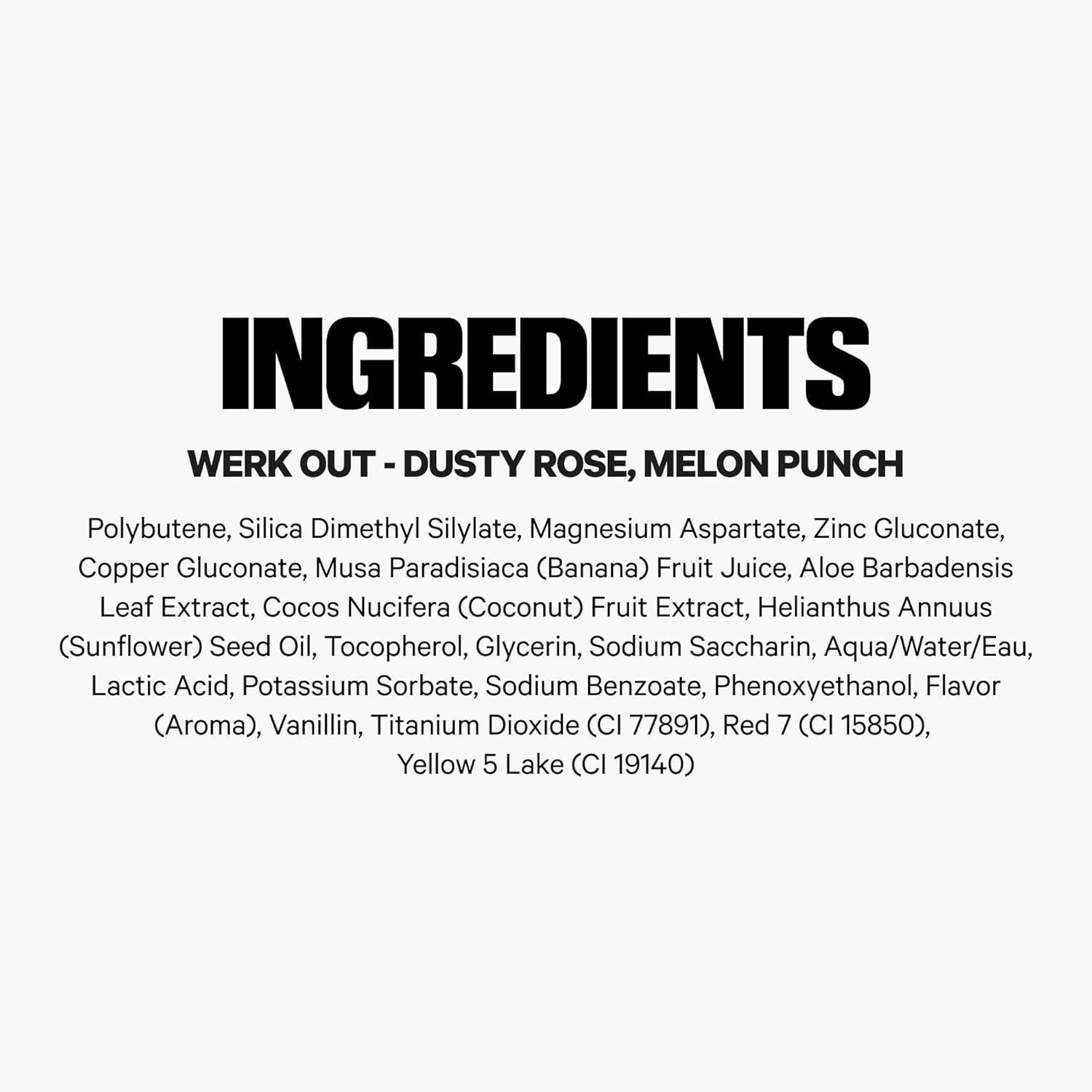 image:imageMilk Makeup Cooling Water Jelly Tint Balmade Hydrating Lip Balm Set Sheer Red Lip Cheek Stain and Sheer Gloss with HighShine Finish Full Size Chill Red 017 oz Werk Out Dusty Rose 04oz