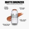 Milk Makeup Bronzer, Blush + Highlighter Set – Bronzer in Baked .19oz, Multi-Use Cream Blush + Lip Color in Werk (Dusty Rose) .21oz and Highlighter Stick in Lit (Champagne) .21oz – Hydrating Formulas