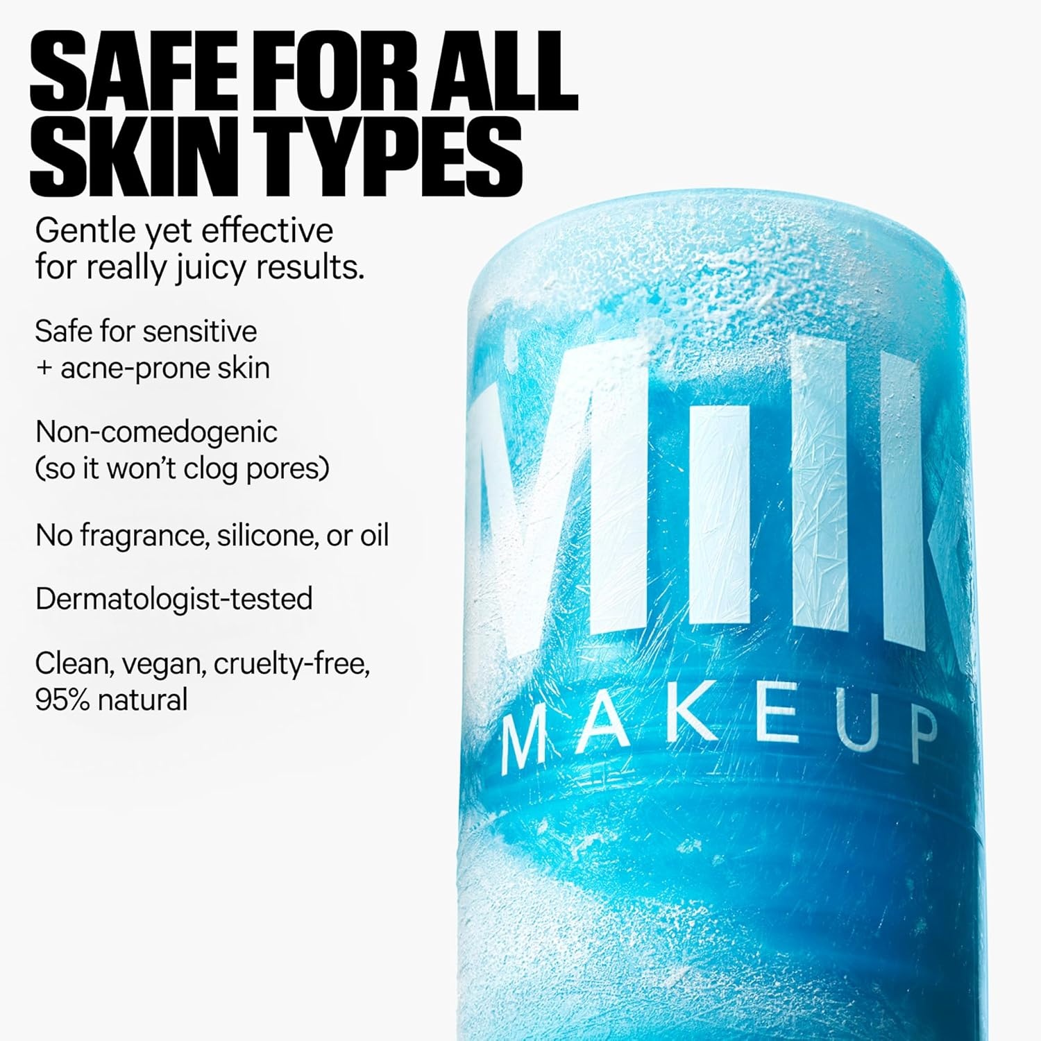 image:imageMilk Makeup Hydrating Skincare Stick Reduces the Look of Puffiness Moisturizes for Visibly Calm Smooth Skin Clean Vegan TravelFriendly FormulaCooling Water Ice Skincare Stick