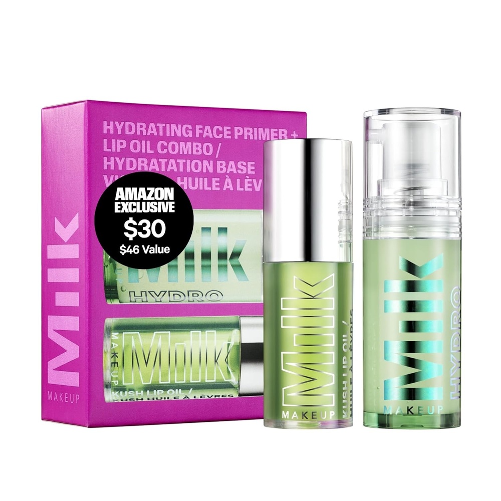 image:imageMilk Makeup Hydro Grip Primer with Hyaluronic Acid  Niacinamide  Hydrating Face Primer Grips Makeup for Up to 12 Hours  SiliconeFree Lightweight Gel with Dewy FinishHydration Duo