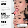 Milk Makeup Cooling Water Jelly Tint – Long-Lasting Sheer Lip + Cheek Stain with Firming Vegan Collagen + Hydrating Aloe – Transfer Proof, Buildable Lip Tint + Blush(Burst – Poppy Pink)