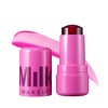 Milk Makeup Cooling Water Jelly Tint – Long-Lasting Sheer Lip + Cheek Stain with Firming Vegan Collagen + Hydrating Aloe – Transfer Proof, Buildable Lip Tint + Blush(Splash – Berry)
