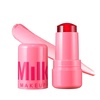 Milk Makeup Cooling Water Jelly Tint – Long-Lasting Sheer Lip + Cheek Stain with Firming Vegan Collagen + Hydrating Aloe – Transfer Proof, Buildable Lip Tint + Blush(Chill – Red)